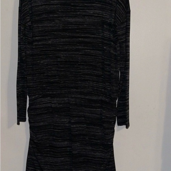 Athleta Charcoal Long Sleeve Dress - Picture 6 of 7